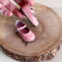 Туфли  с ремешком, для Paola Reina, натуральная кожа, персик