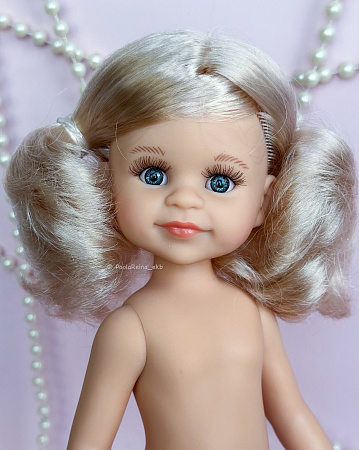 Кукла Клео с персиковыми волосами, 34 см, без одежды (Арт.14859 )