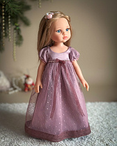 Платье для куклы Paola Reina 33-36 см, бальное, с фонариками, Разные цвета