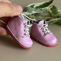 Ботинки, декоративная прострочка, для Paola Reina, натуральная кожа