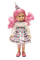 ПРЕДЗАКАЗ Кукла Клео Коломбина РОЗОВАЯ, 32 см (арт. 04715)