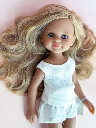 Кукла Симона Клео, русые волосы, 34 см, в пижаме, НОВИНКА 2023 (Арт.13220)
