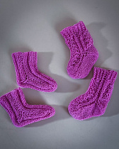 Носки Paola Reina  для куклы Paola Reina 33 см, ручная работа