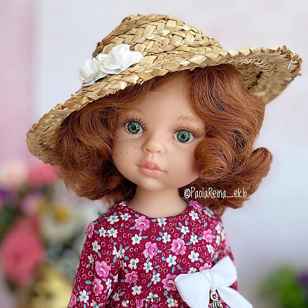 Шляпка на куклу Paola Reina 33 см