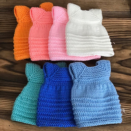 Платье "Карамель"  на куклу Paola Reina 33 см, цвета в ассортименте