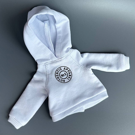 Худи на куклу Paola Reina 33 см, Белый, с матрешками